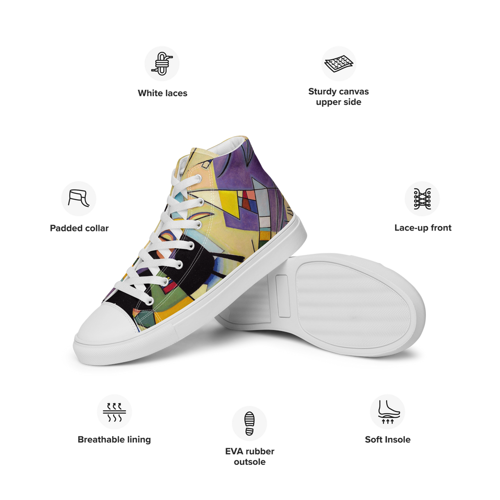 Kandinsky Bold Colorful Currated for your SOLE!