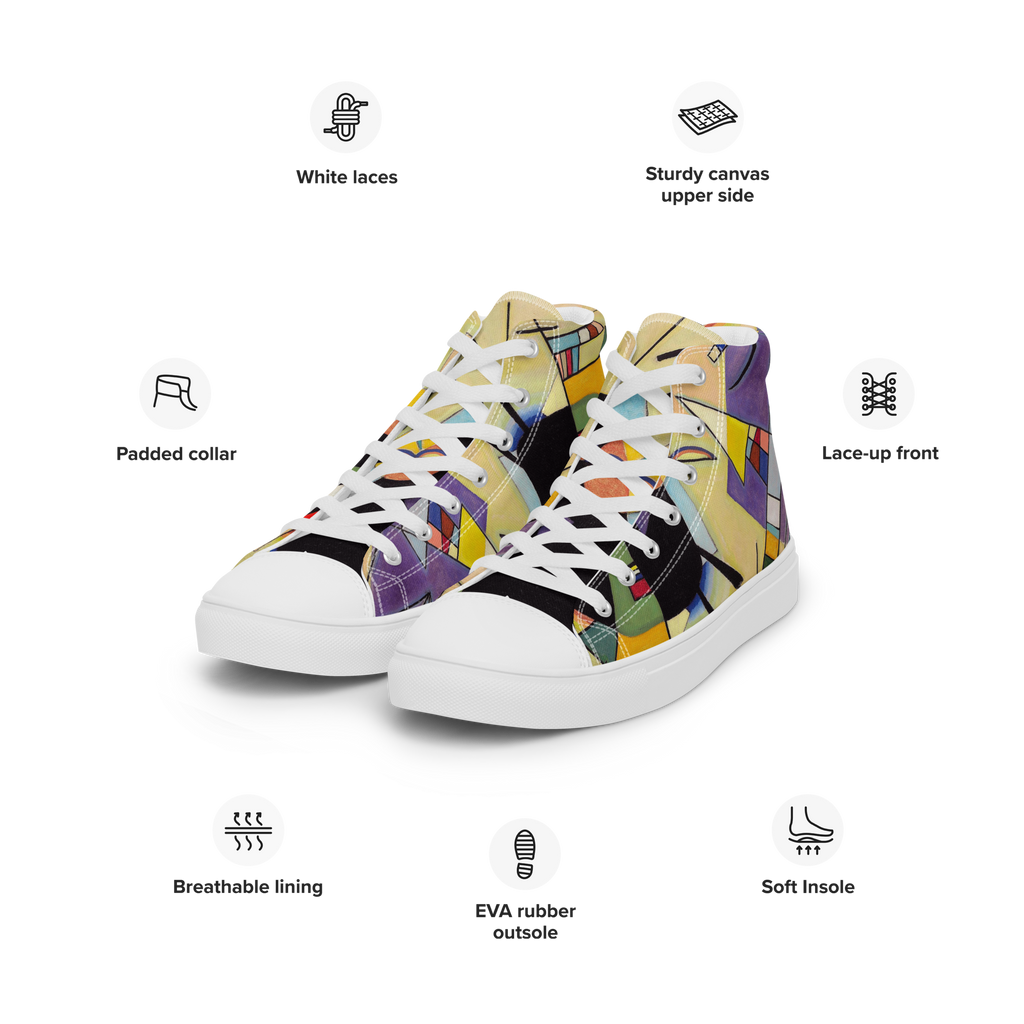 Kandinsky Bold Colorful Currated for your SOLE!